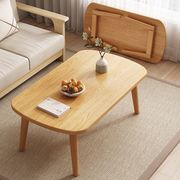 茶几可折叠小户型家用茶桌，客厅餐桌现代简约实木，腿卧室简易小