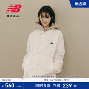 New Balance NB24年男女款潮流运动休闲翻领夹克外套AMJ41341