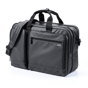 日本sanwa大容量电脑包背包多功能，防水公文包横款男式商务手提包