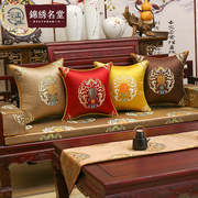 中式红木沙发坐垫实木家具沙发垫罗汉床垫子五件套新古典海绵