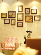 家居饰品免打孔沙发照片墙欧式美环保相框创意组合复古相片墙古典