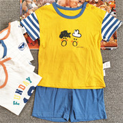 奇宝乐园宝宝短袖套装夏季薄款新生儿纯棉儿童短裤短袖婴儿衣服
