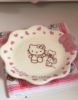 HelloKitty碗碟套装可爱好看的陶瓷餐具凯蒂猫家用创意碗盘子组合