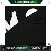 香港直邮msgm女士棉质大logo标识印花时尚短款长袖t恤卫衣2741