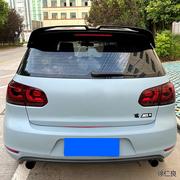 适用大众Golf6 Golf 6 GTI R奥丁格尾翼顶翼扰流板外饰改装