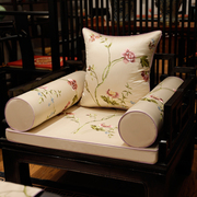 新中式沙发垫红木家具坐垫古典实木椅子垫子罗汉床垫子五件套