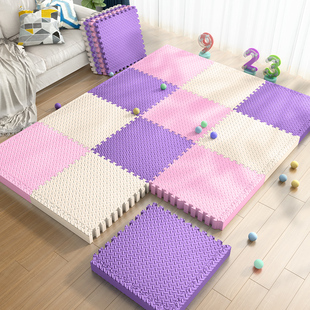 儿童泡沫地垫拼接宝宝爬行垫拼图爬爬垫加厚床边婴儿防摔地板垫子