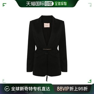 香港直邮twinset女士，winset腰带西装外套241te2050