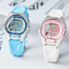 卡西欧网红小白表手表，女ins风彩色，学生儿童表女孩lw-200电子腕表
