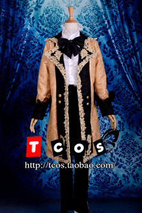 TCOS V家cosplay vocaloid 镜音双子cos服装 恶召使 镜音连cos服