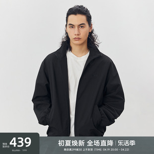 商场同款CHINISM CH黑水系列美式宽松夹克男运动早春外套