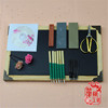 中国特色工艺品正宗剪纸工具，艺人手工刻，黑蜡板专业套装