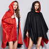雨衣女两面穿大码斗篷式成人，男蝙蝠袖，外套宽松加厚雨披便携潮户外