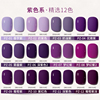 紫色甲油胶2024年春夏，显白流行香芋紫葡萄紫，小套系美甲店专用
