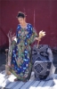 夏萨珑！泰国摩洛哥印度埃及尼泊尔阿拉伯纯手工钉珠收腰连衣裙