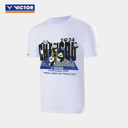 VICTOR/威克多羽毛球服汤尤杯纪念针织运动短袖T恤 T-TUC2403