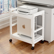 落地多层可移动打印机置物u架办公室家用电脑主机机箱收纳放置架