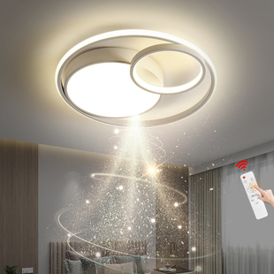 led吸顶灯现代简约大气，圆形客厅灯，2023年主卧室阳台过道灯具