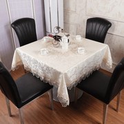 方桌桌布正方形台布，家用四方老式简约欧式餐桌布八仙桌麻将桌盖布