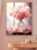 十字绣粉色浪漫满屋花卉花瓶线绣客厅卧室餐厅温馨唯美34