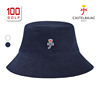 Castelbajac（C牌）高尔夫球帽女时尚渔夫帽艺术印花女帽