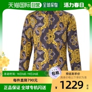 香港直邮versacejeans男士，拼色长袖衬衫b1gmb6s0-17864-899