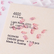 施家奥地利水晶4600切角矩形钻美甲华子钻堆钻223ignit虹膜粉