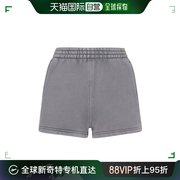 香港直邮Alexander Wang 松紧腰短裤 4CC3224349