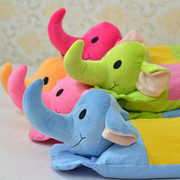 儿童枕头卡通大象荞麦皮，枕加长定型宝宝全纯棉0-1-3-6岁可拆洗