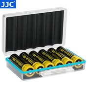 jjc1c8650电池盒18650锂电池收纳盒保护盒，可放6颗防潮防潮防水