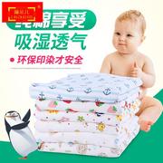 纯棉针织婴儿a类布面料宝宝儿童服装秋衣尿布睡衣被罩床单全棉布