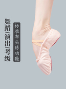 舞蹈鞋女童软底练功鞋肉色儿童芭蕾舞，考级鞋男童，中国舞黑色体操鞋
