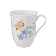 进口lenox杯子骨瓷美国茶杯创意马克杯家用陶瓷器水杯蝴蝶杯家用