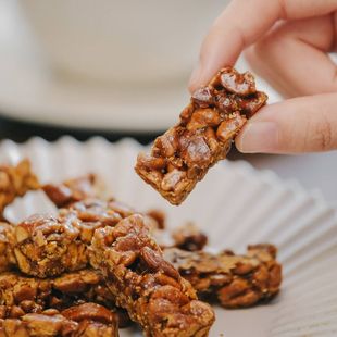 乐作｜山核桃酥  山核桃红糖麦芽糖 甜香酥脆  独立包装 年货零食