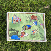 大版朵拉双肩书包dora地图小背包卡通可爱幼儿园书包同学礼物