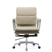 舒适久坐电脑椅伊姆斯，办公椅人体工程学转椅简约皮质升降会议椅子