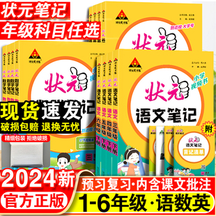 2024新版小学状元语文笔记