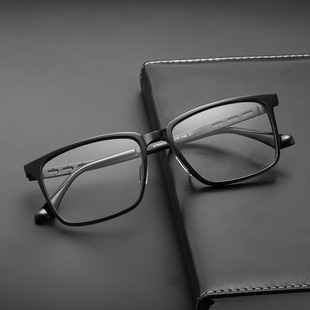 商务纯钛眼镜框深圳板材眼镜架男款近视眼镜HTB5022