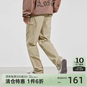 Rocawear春秋季美式高街嘻哈铆钉设计宽松直筒长裤cleanfit裤子男