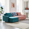多功能可折叠储物网红布艺沙发床客厅两用小户型转角双人坐卧
