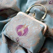 中国风刺绣旗袍包包女中式手工汉服优雅复古手提包古风小包手拎包