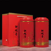2022新茶秋茶高山浓香型茶叶500g安溪铁观音礼盒装罐装乌龙茶