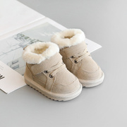 英国nextroad宝宝雪地靴，冬季1-3岁2女小童加绒保暖男幼儿高帮鞋