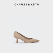 CHARLES＆KEITH春夏女鞋CK1-60361352女士简约通勤尖头高跟单鞋女