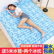 夏季睡觉凉快神m器床上铺的凉垫，水凉垫循环制冷水床凉席免注