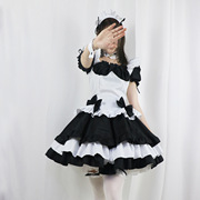 游戏服装cosplay奇迹，暖暖黑白巧克力，女仆装lolita公主裙