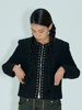 gimmetheyoung23秋冬小香风针织外套，铆钉夹克韩国设计师品牌