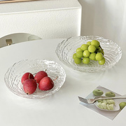 唯物生活水晶玻璃碗家用餐具，2024碗碟沙拉，碗甜品水果碗酸奶碗