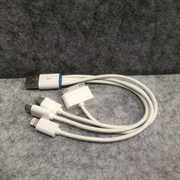 USB一拖四充电线4个接口多头合一适用华为vivo小米OPPO苹果
