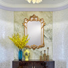 欧式化妆镜法式复古镜子宫廷古典雕花壁挂奢华梳妆镜挂墙式装饰镜
